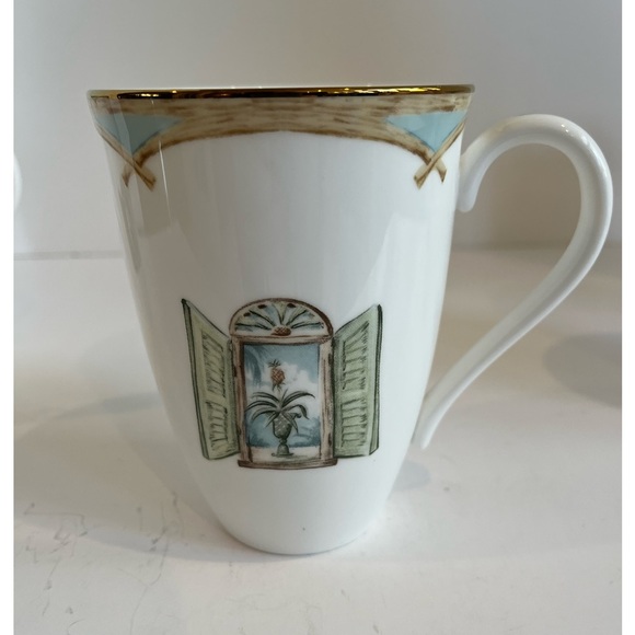 Lenox British Colonial Collection Mug. Discontinued Pattern, Rare - Picture 1 of 8
